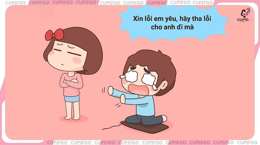 Cách xin lỗi người yêu khi không thể tha thứ