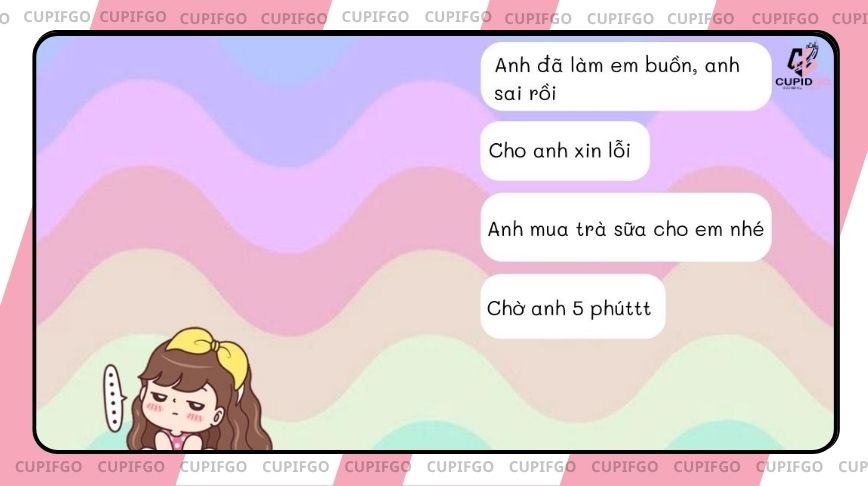 cách dỗ người yêu qua tin nhắn