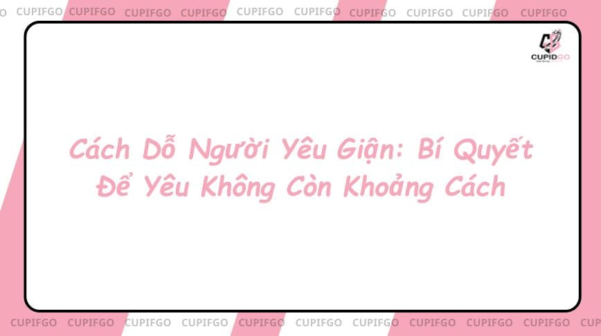 dỗ người yêu