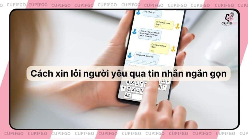 cách nhắn tin xin lỗi con gái