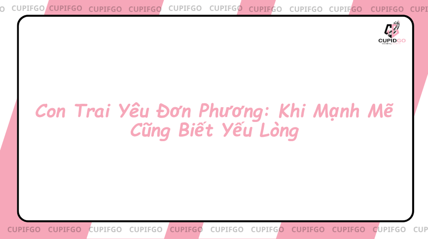 con trai yêu đơn phương