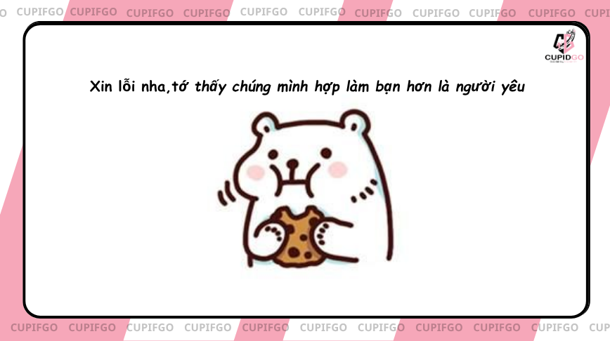 Chọn lời từ chối rõ ràng