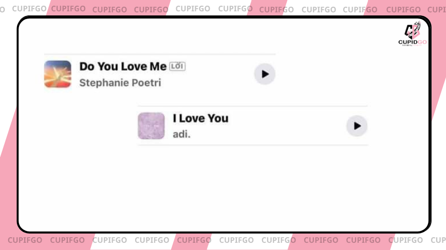 Playlist nhạc tỏ tình