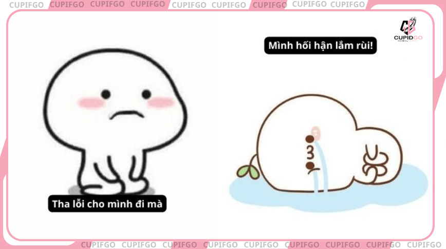 Xin lỗi chân thành không viện lý do